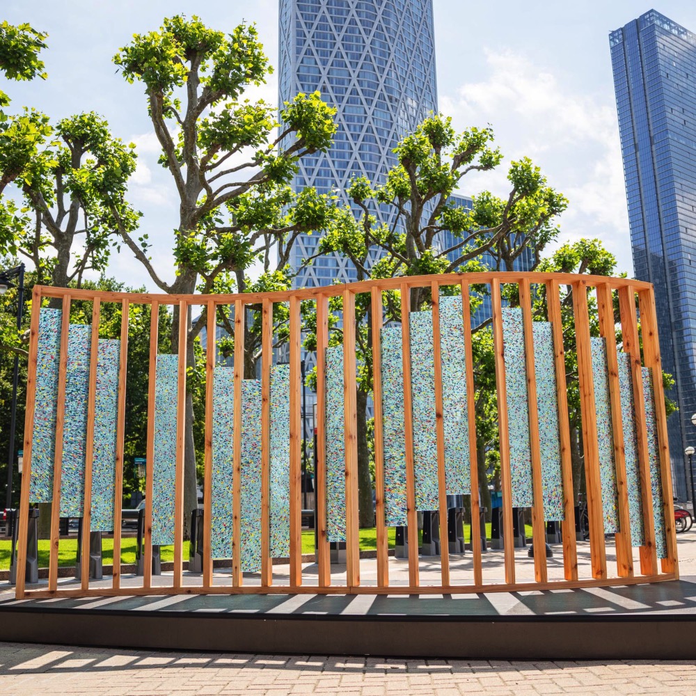 Architecture Ocean Rise - Polygood panneau matériau transparent recyclé